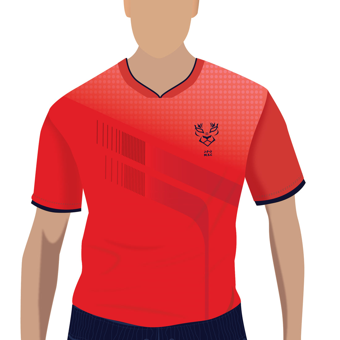 Al Maarif Pe Jersey T-shirt Red (All Grades)