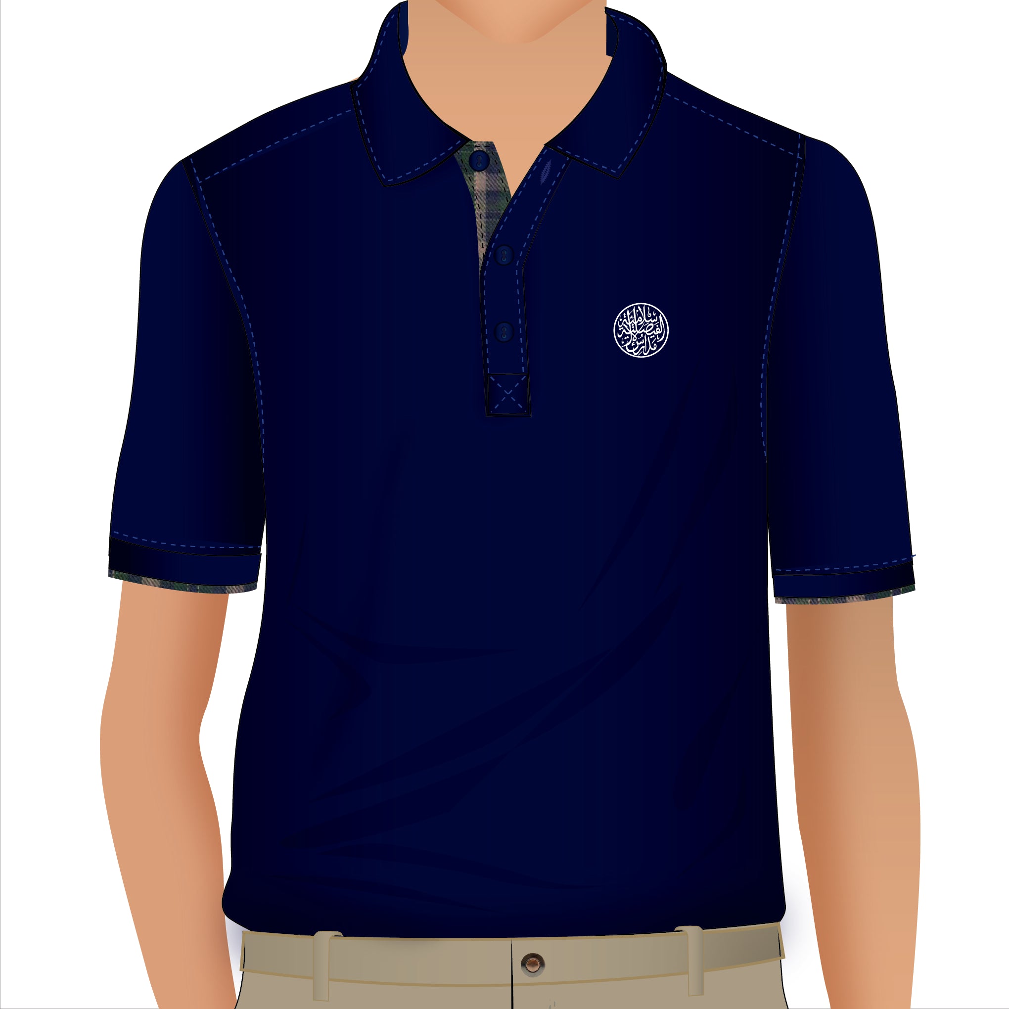 AL FAISALIAH Navy Polo Short Sleeve (Grade 1 - Grade 10)