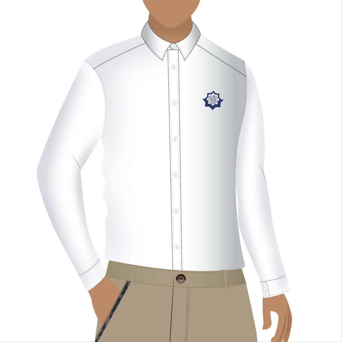 NOOR AL ISLAM Long Sleeve Shirt (Grade 11- Grade 12)