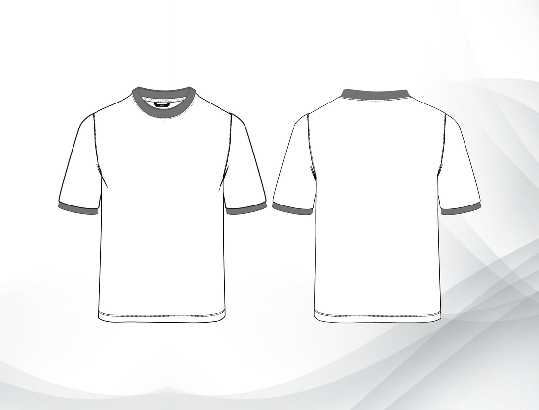 Government School Uniform – Girls PE Crew Neck Short Sleeve Grey| Grade 10-12