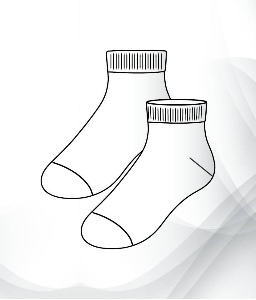 Ankle White Socks Pack of 3