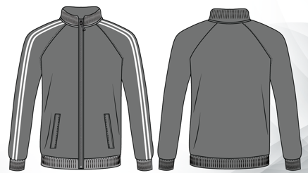 Government School Uniform – Girls Grey PE Winter Jacket| Grade 10–12