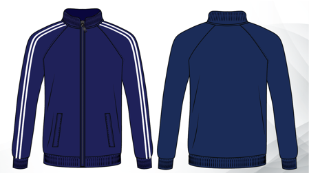 Government School Uniform – Girls Navy PE Winter Jacket | Grade 1–6
