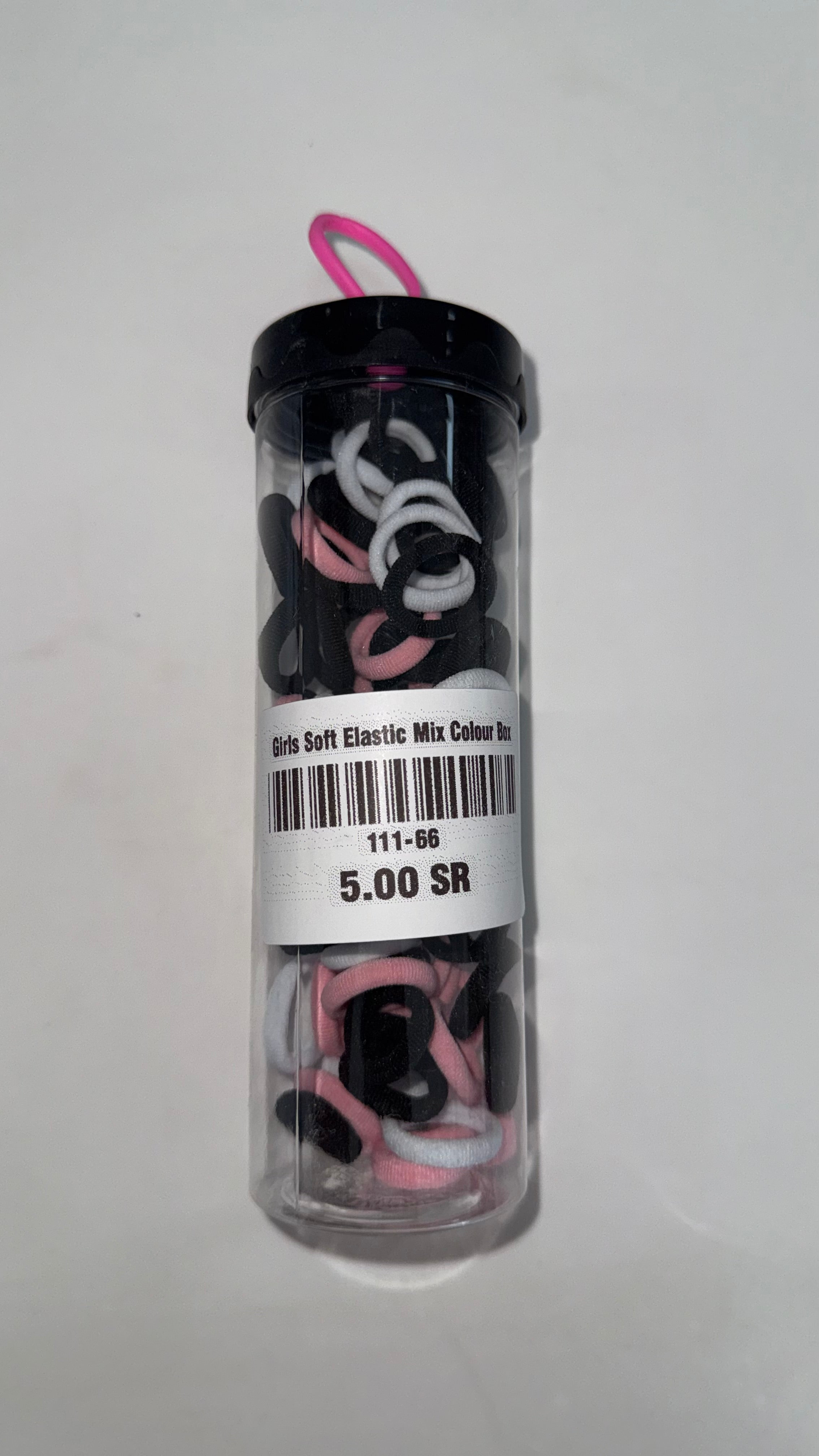 Girls Soft Elastic Mix Colour  Box