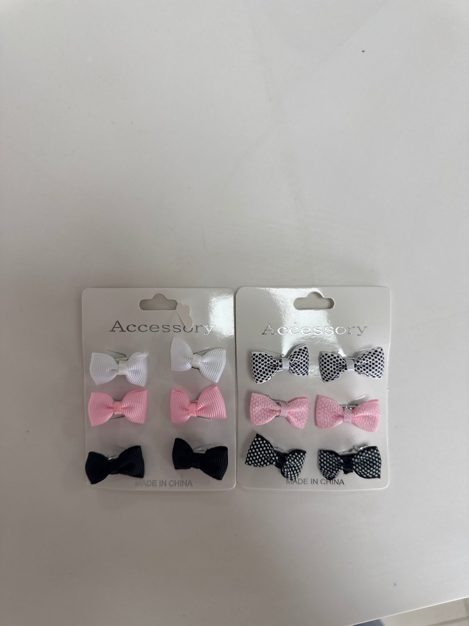 Girls Mini Snap Hair clip 6 pc