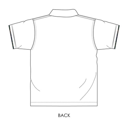 Al MANARAT White Polo Short Sleeve (KG - Grades)