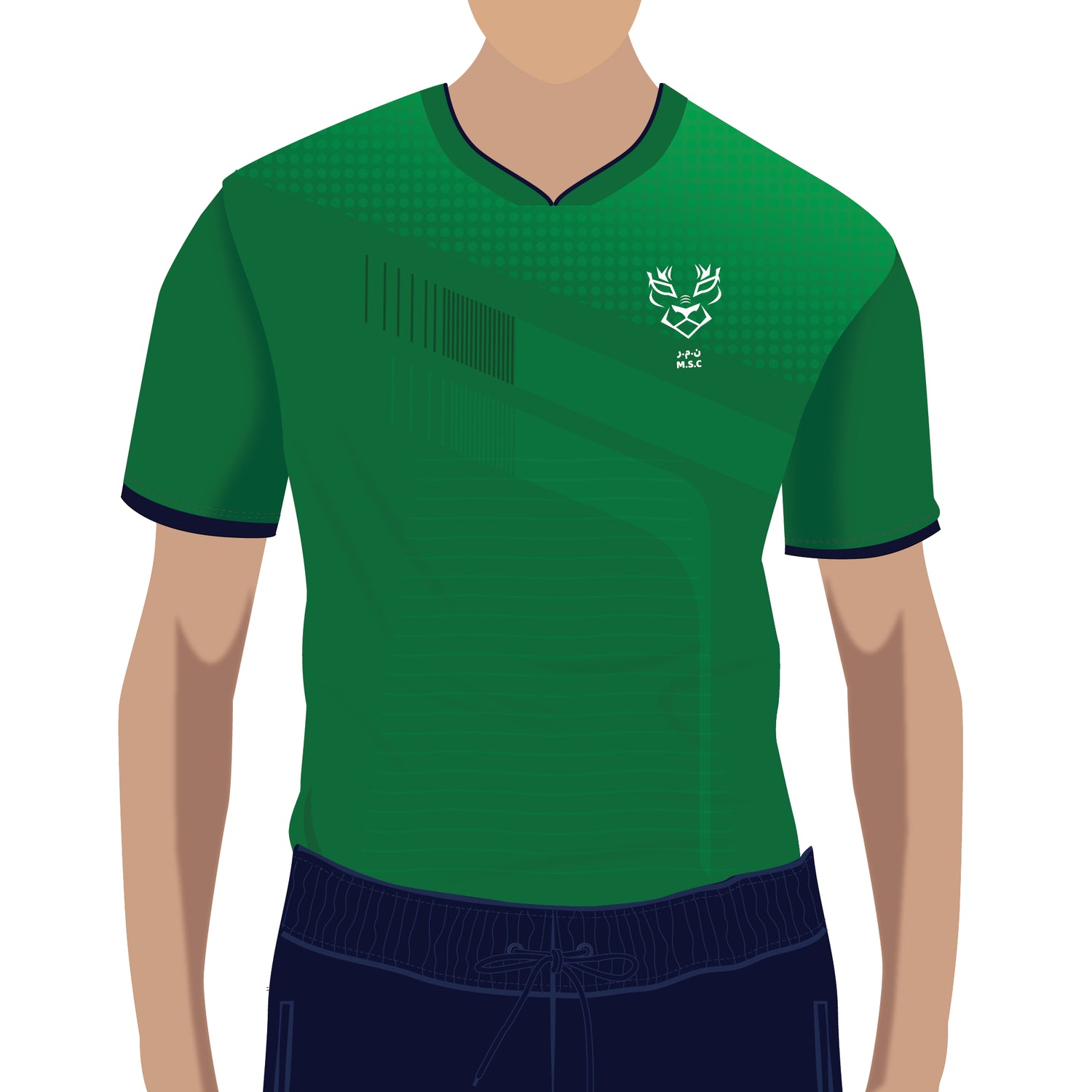 Al Maarif Pe Jersey T-shirt Green (All Grades)