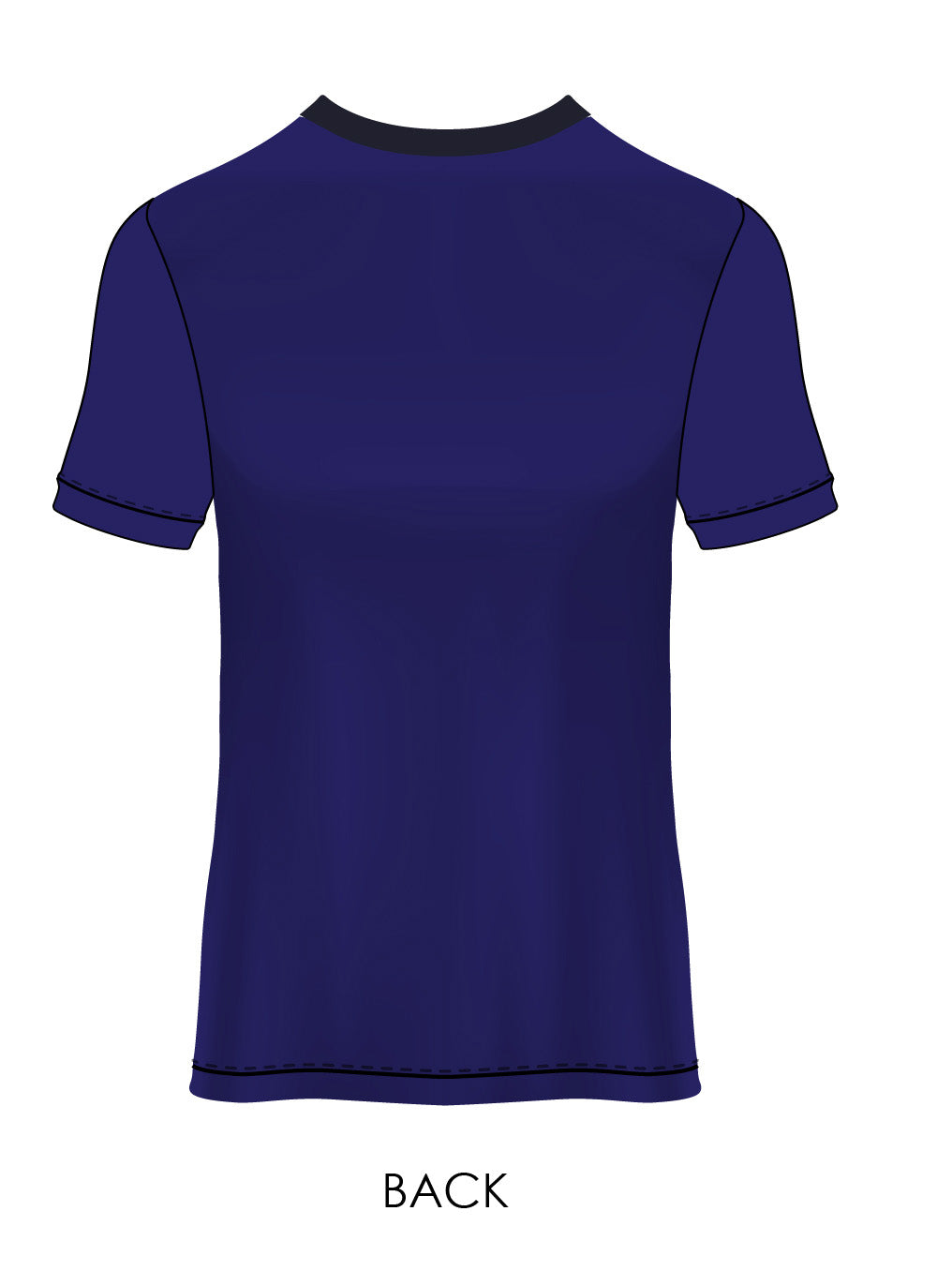 Blue pe cheap t shirt