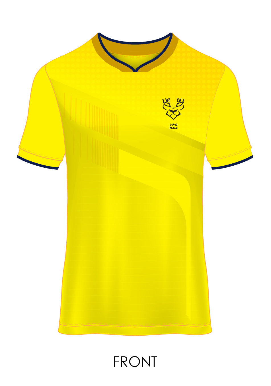 Al Maarif Pe Jersey T-shirt Yellow (All Grades)
