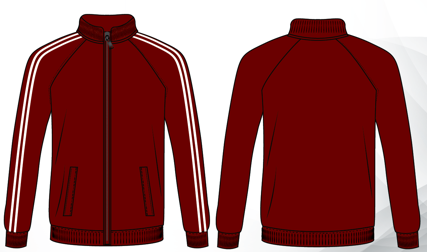Government School Uniform – Girls Maroon PE Winter Jacket| Grade 7–9